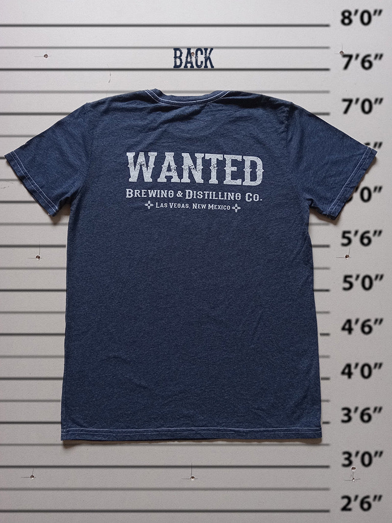 WANTED Brewing and Distilling T-Shir