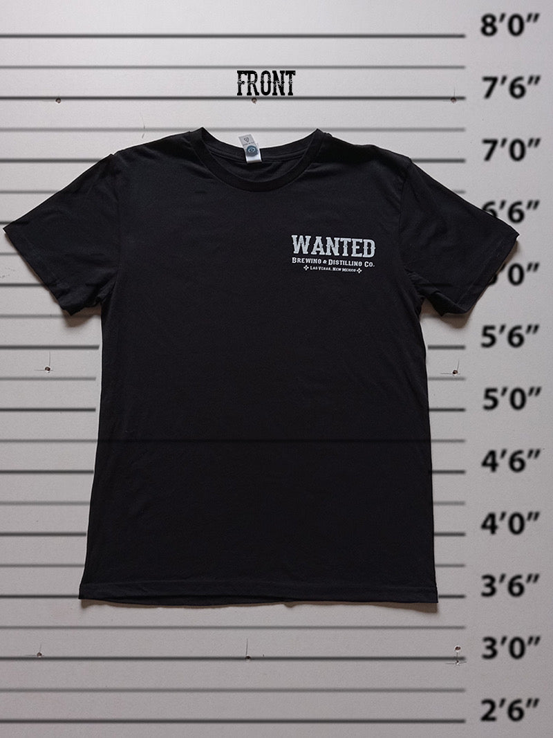 WANTED Brewing and Distilling T-Shir